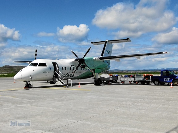 LN-WIP DHC-8 103A Widerøe KKN (3540 відвідувань) Kirkenes lufthavn/KKN LN-WIP DHC-8 103A Widerøe KKN