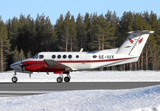 SE-IUX Beech 200 SAA Luleå