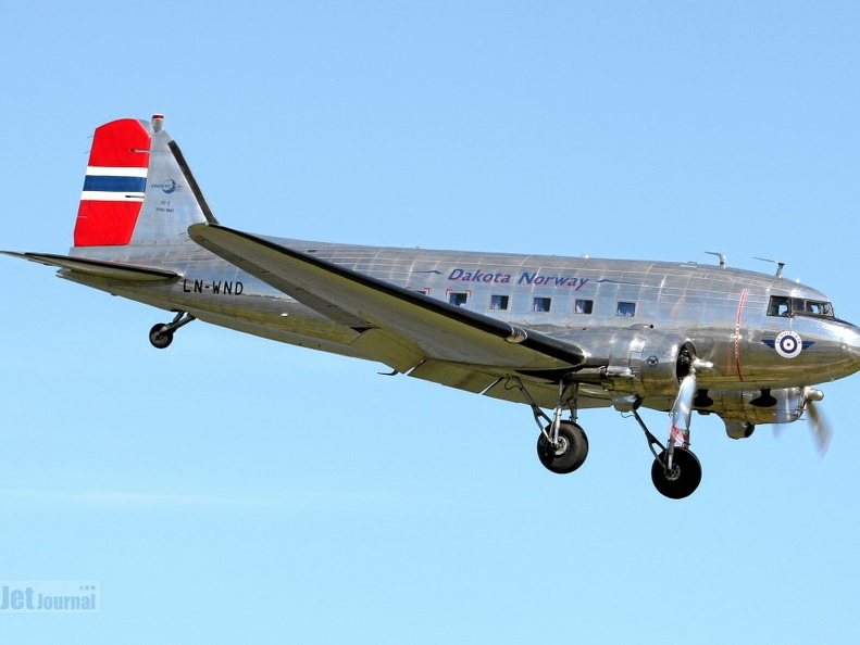 LN-WND Douglas C-53D Dakota Norway