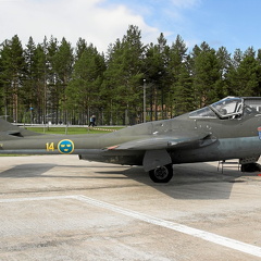 SE-DXU 14-S De Havilland Vampire T55 (2313 visites) SE-DXU 14-S De Havilland Vampire T55