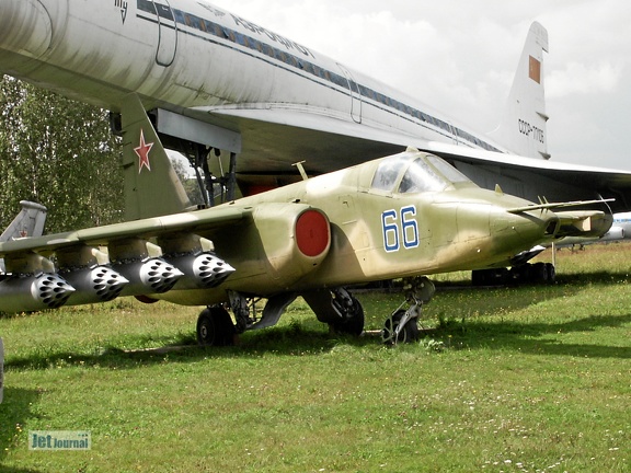 Suchoi Su-25, 66 blau (2181 visitas) Monino 2003 Suchoi Su-25, 66 blau