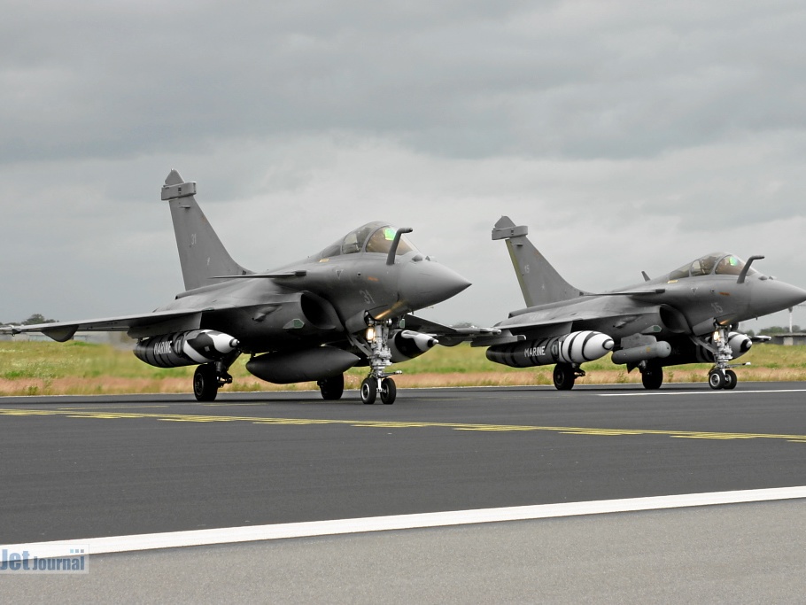 15 und 31, Rafale M, Marine Nationale Francaise (3275 Besuche) 15 und 31, Rafale M, Marine Nationale Francaise