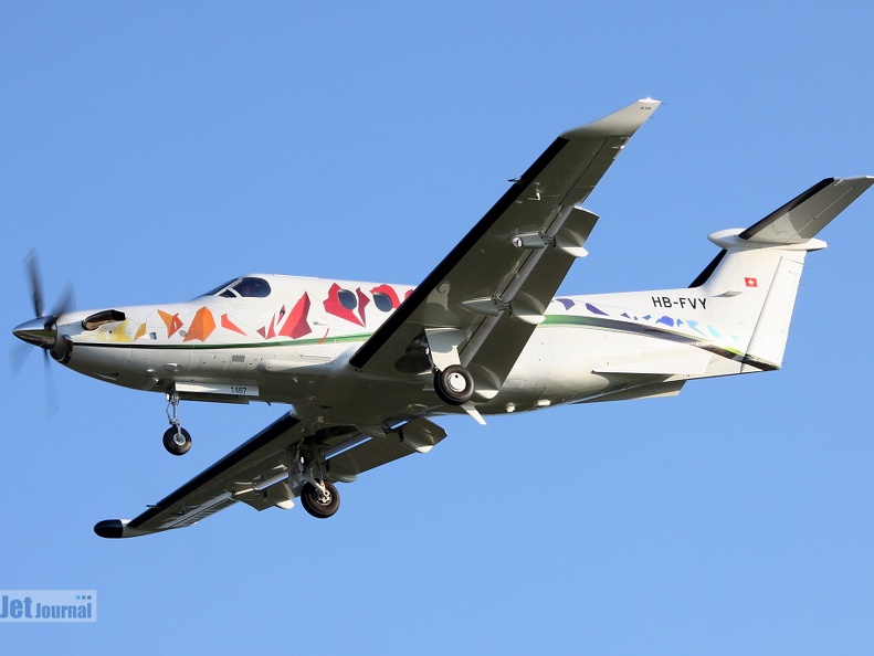 HB-FVY, PC-12/47E (2054 Besuche) HB-FVY, PC-12/47E