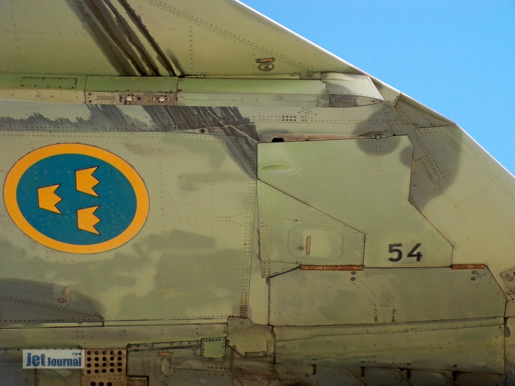 37031 Saab AJ37 Viggen Söderhamn Schweden (2773 visingar) 37031 Saab AJ37 Viggen Söderhamn Schweden