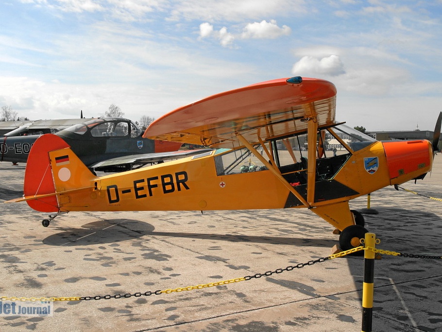 D-EFBR Piper Pa-18-95 Super Cub L-18C ex 96+33 Pic1 (2471 návštěv) D-EFBR Piper Pa-18-95 Super Cub L-18C ex 96+33 Pic1
