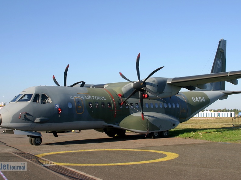 0454, CASA C-295M, Czech Air Force