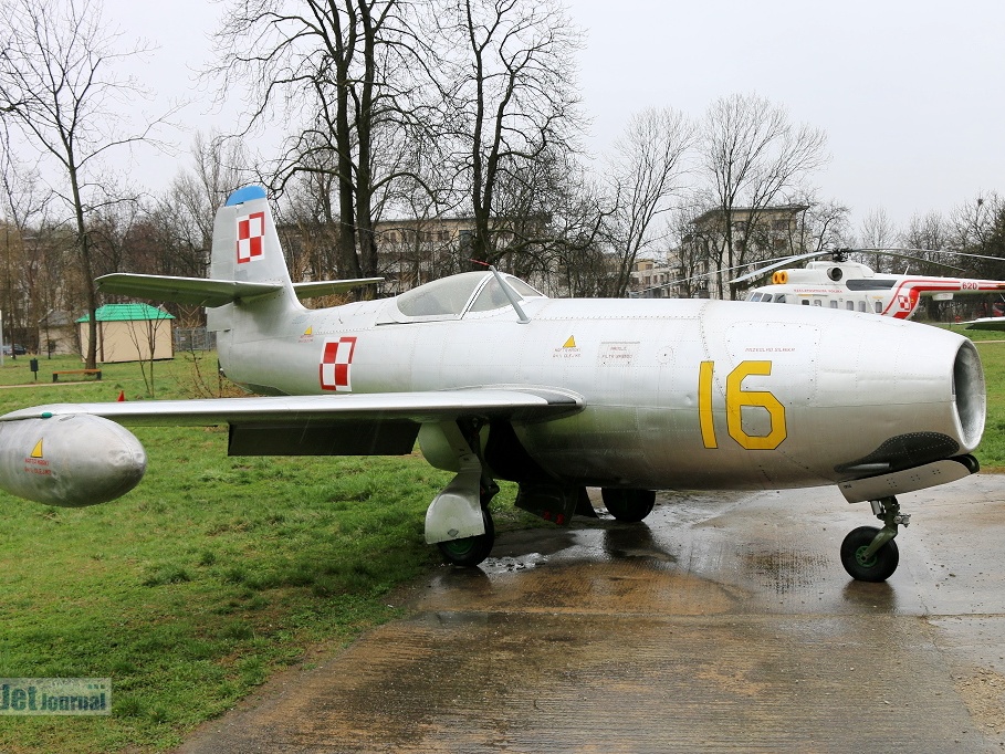 16 gelb, Jak-23 (3639 visits) Muzeum Lotnictwa Krakowie, ex. Polish Air Force 16 gelb, Jak-23