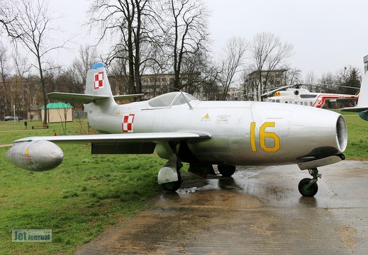 16 gelb, Jak-23 (3628 Besuche) Muzeum Lotnictwa Krakowie, ex. Polish Air Force 16 gelb, Jak-23