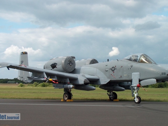 81-0991 LN A-10A 81st FS USAFE Pic1