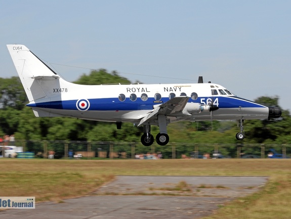 XX478/564/CU Jetstream T.2 750 Naval Air Squadron