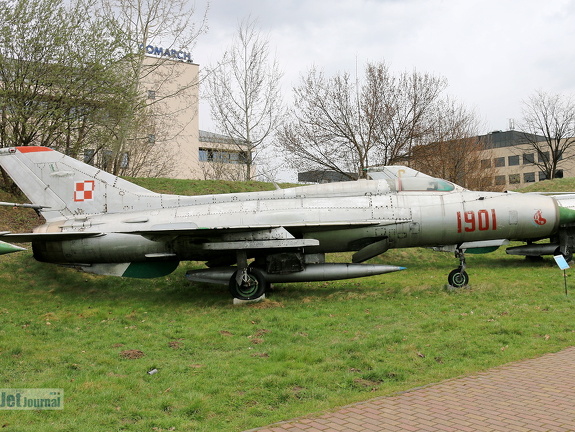 1901, MiG-21PF (3525 návštěv) Muzeum Lotnictwa Krakowie 1901, MiG-21PF