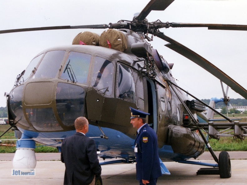 Mi-8MTKO (2955 відвідувань) nachtflugtaugliches Upgrade der Mi-8MT, MAKS 1999 Mi-8MTKO