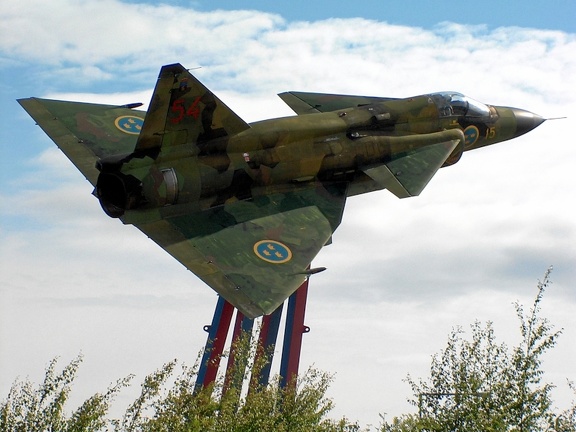 37031 Saab AJ37 Viggen Söderhamn Schweden (просмотров: 1863) 37031 Saab AJ37 Viggen Söderhamn Schweden