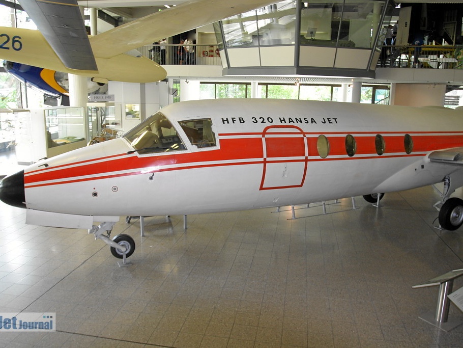 D-CLOU Hamburger Flugzeugbau HFB-320 Hansa Jet cn 320-1002
