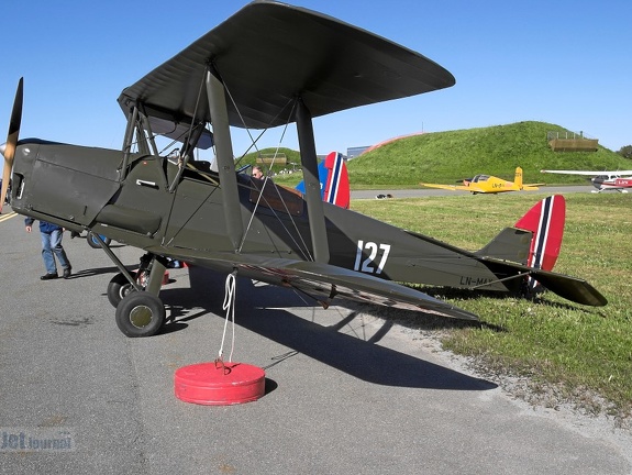 LN-MAX DH82A Nedre Romerike Flyklubb (2491 visite) LN-MAX DH82A Nedre Romerike Flyklubb