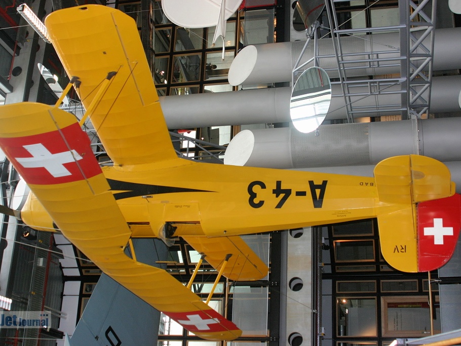 Bücker Bü-131, A-43 (2574 visits) Schweizer Lizenzbau, Werknummer 55, Dornier 1939. Bücker Bü-131, A-43