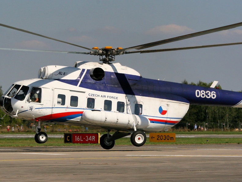 0836, Mi-8S Czech Air Force