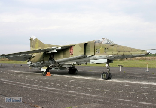 20-51, MiG-23BN, ex. 710 NVA