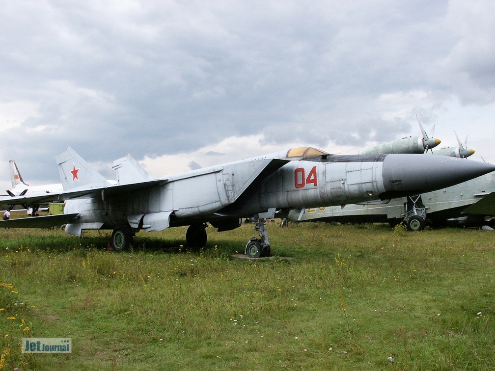 MiG-25PD, 04 rot (2248 Besuche) Monino 2003 MiG-25PD, 04 rot