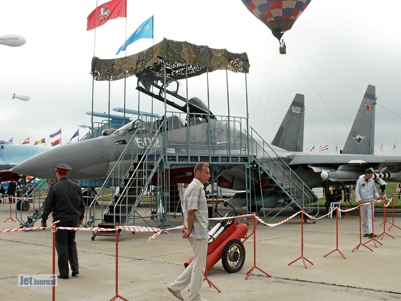 Su-30MK2, 502 (2340 visitas) Zweiter Prototyp Su-30MKK, 2003 Umbau zu Su-30MK2 Su-30MK2, 502