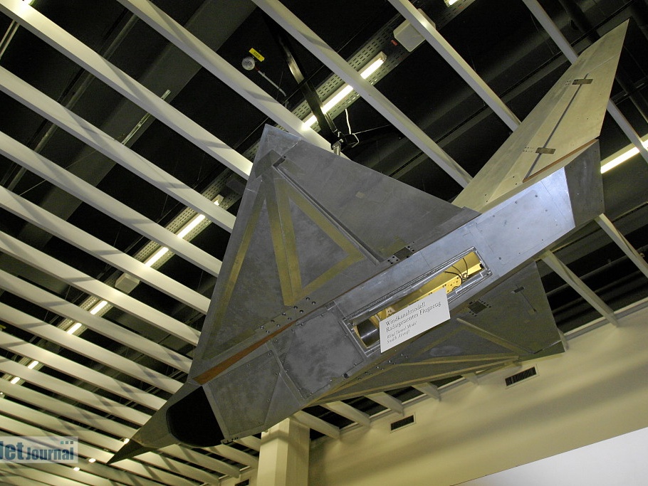 Windkanalmodell Stealth aircraft (1716 Besuche) Windkanalmodell Stealth aircraft