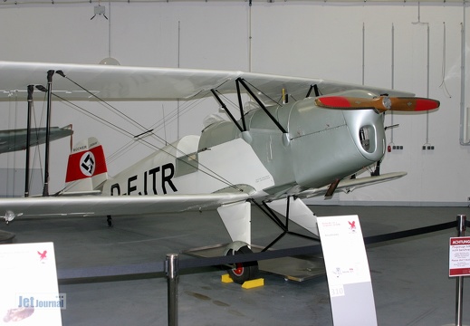 D-EJTR, Bücker Bü-131B Jungmann