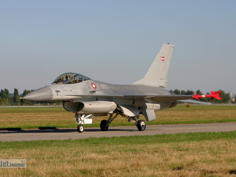 E-603, F-16A, Royal Danish Air Force