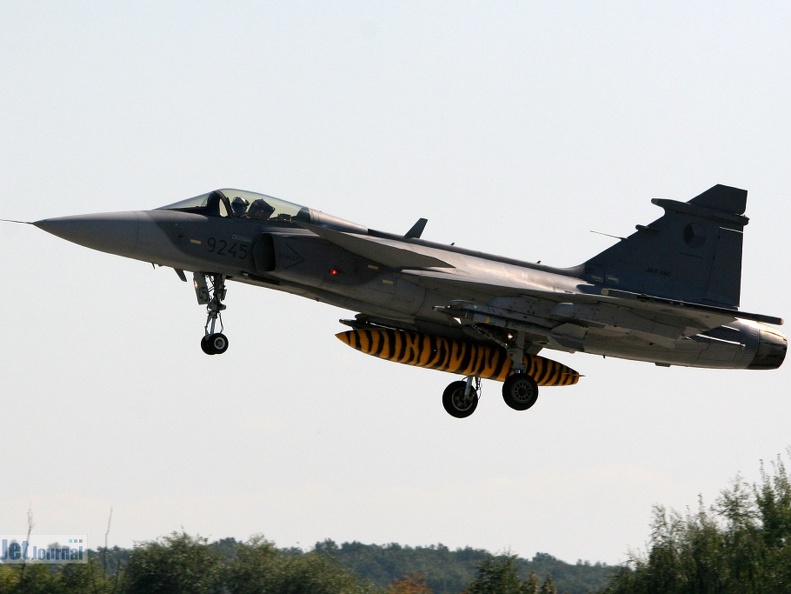 9245, Saab JAS 39 Gripen, Czech Air Force (2798 visitas) 9245, Saab JAS 39 Gripen, Czech Air Force