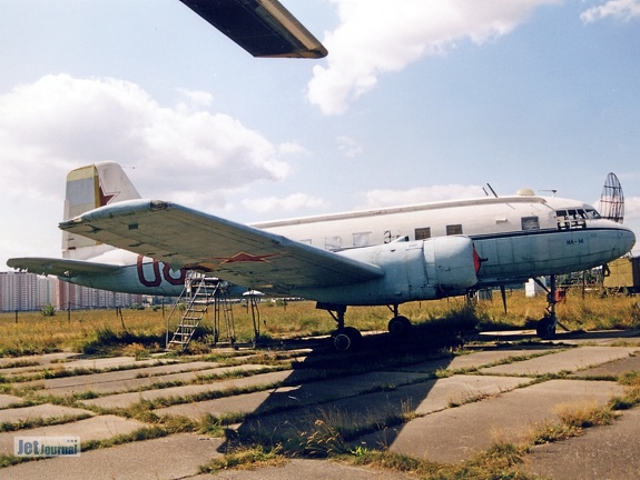 08 rot, Il-14T, Soviet Air Force (3189 visite) Aufnahmedatum 08/2001 08 rot, Il-14T, Soviet Air Force