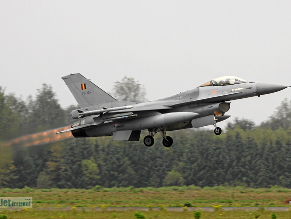 FA-107, F-16AM Belgian Air Force (2705 відвідувань) FA-107, F-16AM Belgian Air Force