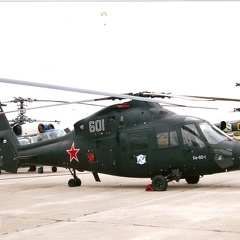 Ka-60, 601 weiss umrandet, Prototyp (3530 Besuche) MAKS 1999, Erster Prototyp Ka-60, 601 weiss umrandet, Prototyp