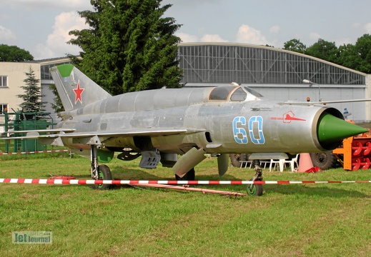 60 blau, MiG-21SMT