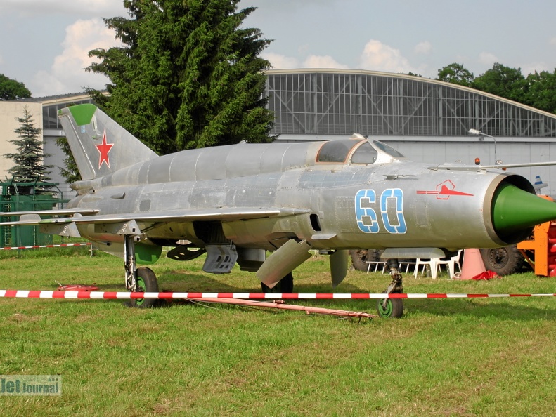 60 blau, MiG-21SMT (2999 Besuche) 60 blau, MiG-21SMT