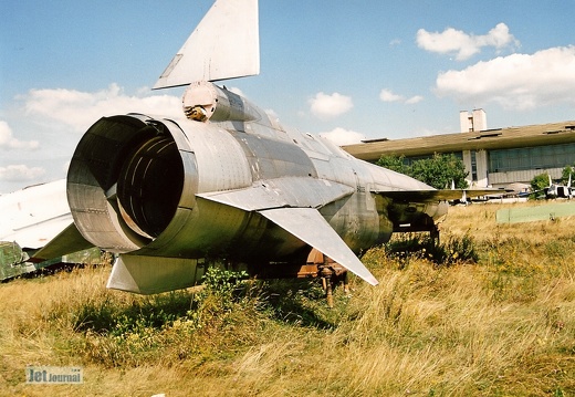 Tu-123 Jastreb Heckansicht