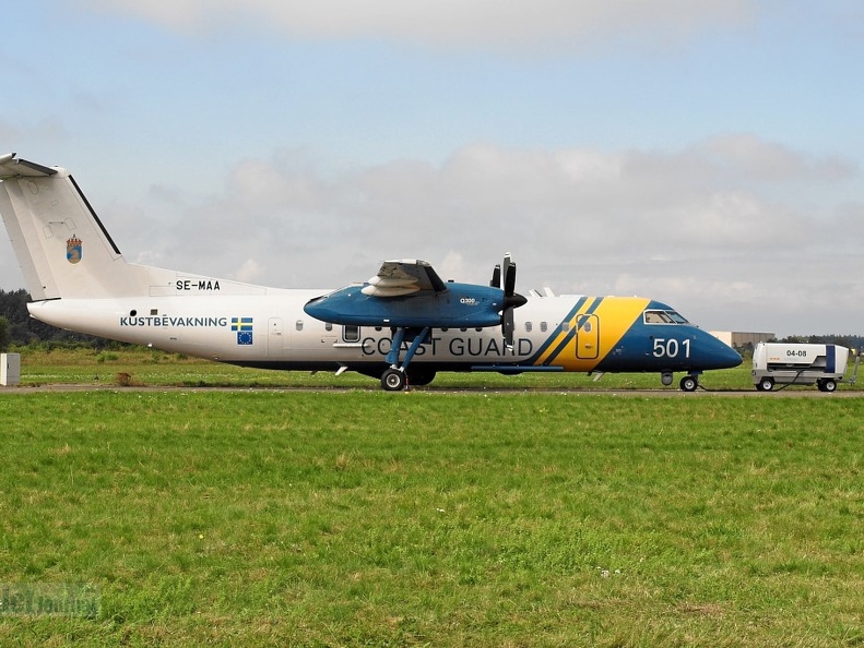 SE-MAA 501 Dash 8-300 Kustbevakning (4558 Besuche) SE-MAA 501 Dash 8-300 Kustbevakning