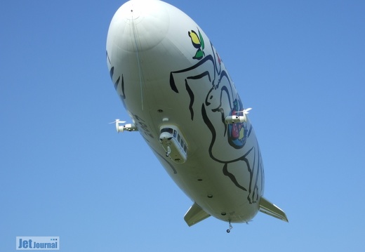 D-LZZF Zeppelin LZ N07-100 Airship Deutsche Zeppelin Reederei Pic1