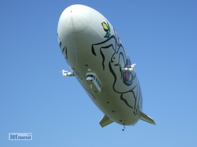 D-LZZF Zeppelin LZ N07-100 Airship Deutsche Zeppelin Reederei Pic1