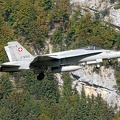 J-5012 F-18C Take off Meiringen Schweizer Luftwaffe