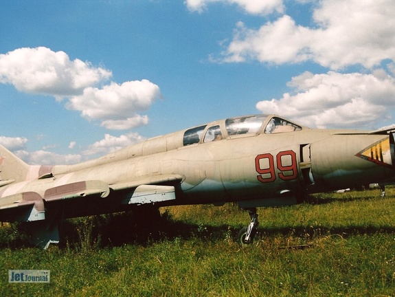 Su-17UM3, 99 rot (3034 odwiedzin) Aufnahmedatum 2001 Su-17UM3, 99 rot