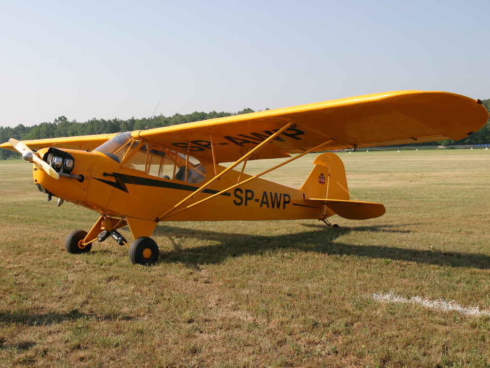 SP-AWP Piper J-3C-65 Cub ex SE-AWP cn 10123 Pic1 (1606 Besuche) SP-AWP Piper J-3C-65 Cub ex SE-AWP cn 10123 Pic1