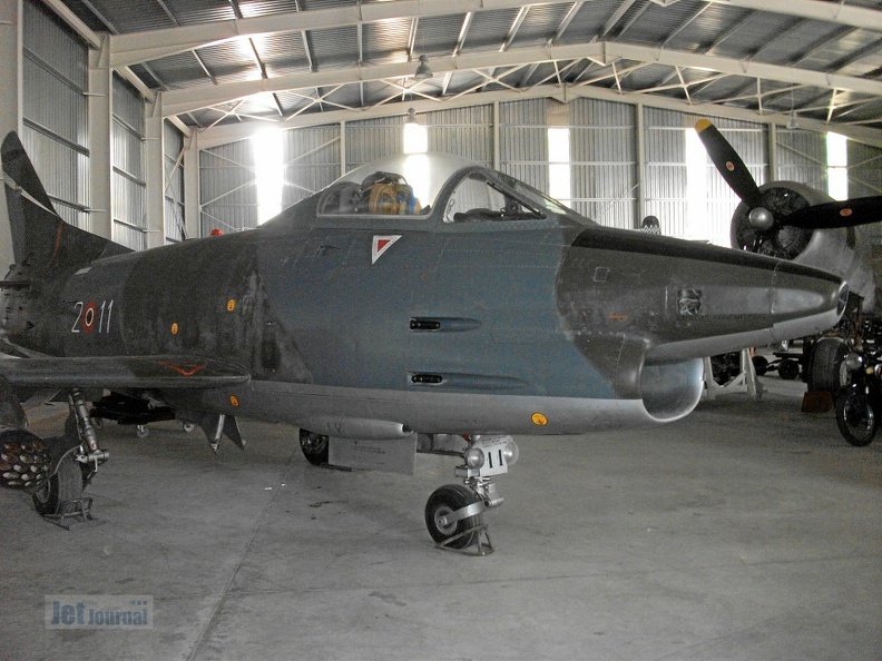 MM6377 2-11 Fiat G91R1B (2452 visingar) MM6377 2-11 Fiat G91R1B