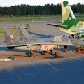 77 MiG-29 Polish Air Force (2400 visite) Lentajien Juhannus Midnight Sun Airshow 2006 Kauhava Finnland 77 MiG-29 Polish Air Force