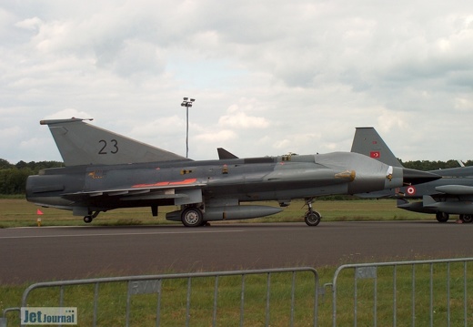 23 J35OE Draken Fliegerregiment 2 Bundesheer