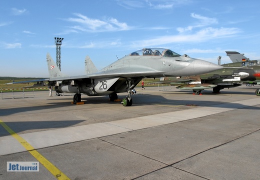 26 MiG-29UB aus Ungarn