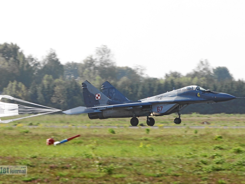 67, MiG-29, Polish Air Force (2800 Besuche) Kleine Brogel 2014 67, MiG-29, Polish Air Force