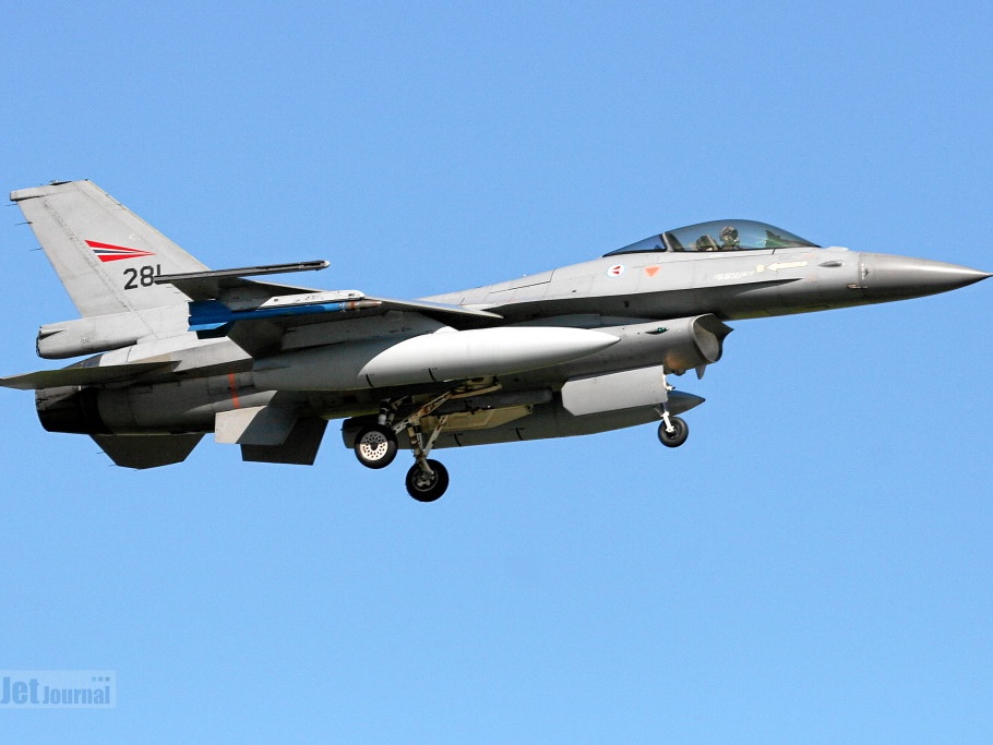 281 F-16AM Luftforsvaret