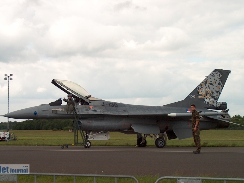 J-138 F-16AM 315sqn RNLAF Pic1 (2171 Besuche) J-138 F-16AM 315sqn RNLAF Pic1