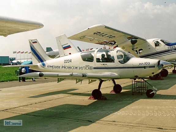 Il-103, 0204 (3007 visites) MAKS 2001, MAPO Il-103, 0204