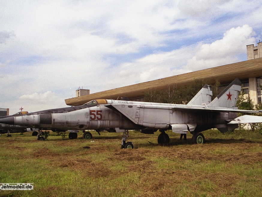 MiG-25RB, 55 rot (2895 visingar) Moskau/Chodinka 2003 MiG-25RB, 55 rot