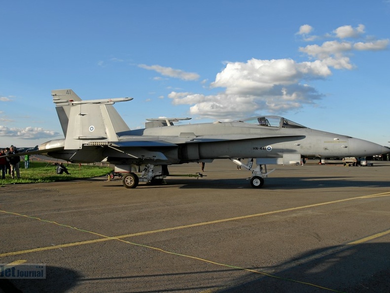 HN-441 F-18C Hornet HävLLv 21 (2564 visits) Lentajien Juhannus Midnight Sun Airshow 2006 Kauhava Finnland HN-441 F-18C Hornet HävLLv 21